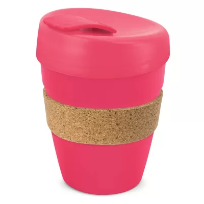 branded Express Cup Deluxe - Cork Band, from our range of promotional Reusable Coffee Cups - Plastic & Ceramic