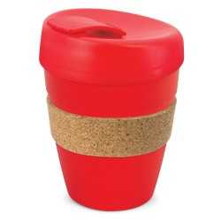 branded Express Cup Deluxe - Cork Band, from our range of promotional Reusable Coffee Cups - Plastic & Ceramic