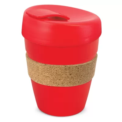 branded Express Cup Deluxe - Cork Band, from our range of promotional Reusable Coffee Cups - Plastic & Ceramic