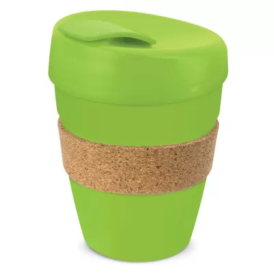 branded Express Cup Deluxe - Cork Band, from our range of promotional Reusable Coffee Cups - Plastic & Ceramic