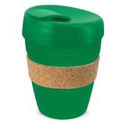 branded Express Cup Deluxe - Cork Band, from our range of promotional Reusable Coffee Cups - Plastic & Ceramic