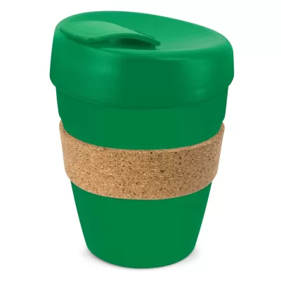 branded Express Cup Deluxe - Cork Band, from our range of promotional Reusable Coffee Cups - Plastic & Ceramic