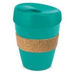 branded Express Cup Deluxe - Cork Band, from our range of promotional Reusable Coffee Cups - Plastic & Ceramic