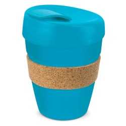 branded Express Cup Deluxe - Cork Band, from our range of promotional Reusable Coffee Cups - Plastic & Ceramic