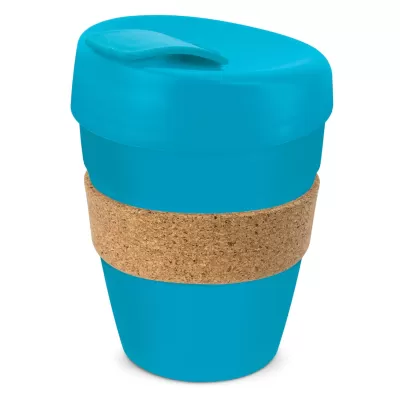 branded Express Cup Deluxe - Cork Band, from our range of promotional Reusable Coffee Cups - Plastic & Ceramic