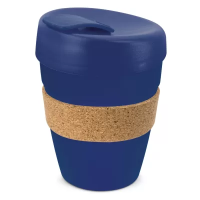 branded Express Cup Deluxe - Cork Band, from our range of promotional Reusable Coffee Cups - Plastic & Ceramic