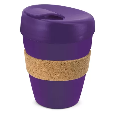 branded Express Cup Deluxe - Cork Band, from our range of promotional Reusable Coffee Cups - Plastic & Ceramic