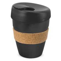 branded Express Cup Deluxe - Cork Band, from our range of promotional Reusable Coffee Cups - Plastic & Ceramic