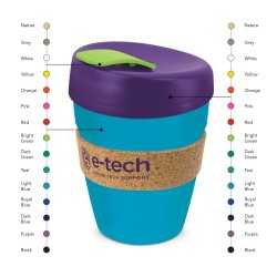 branded Express Cup Deluxe - Cork Band, from our range of promotional Reusable Coffee Cups - Plastic & Ceramic