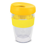 branded Express Cup Leviosa with Band - 330ml, from our range of promotional Reusable Coffee Cups - Plastic &amp; Ceramic