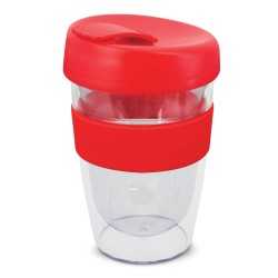 branded Express Cup Leviosa with Band - 330ml, from our range of promotional Reusable Coffee Cups - Plastic & Ceramic