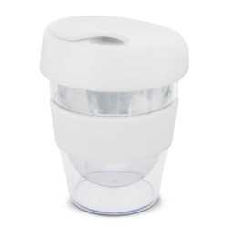 branded Express Cup Leviosa with Band - 230ml, from our range of promotional Reusable Coffee Cups - Plastic & Ceramic