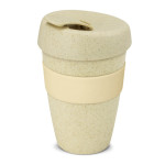 branded Express Cup - Double Wall Natura, from our range of promotional Reusable Coffee Cups - Plastic &amp; Ceramic