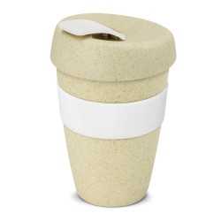 branded Express Cup - Double Wall Natura, from our range of promotional Reusable Coffee Cups - Plastic & Ceramic