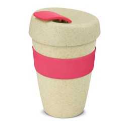 branded Express Cup - Double Wall Natura, from our range of promotional Reusable Coffee Cups - Plastic & Ceramic