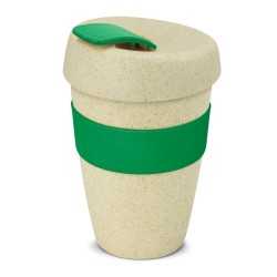 branded Express Cup - Double Wall Natura, from our range of promotional Reusable Coffee Cups - Plastic & Ceramic
