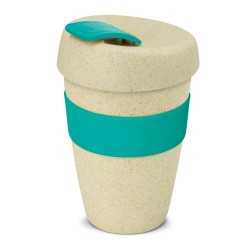 branded Express Cup - Double Wall Natura, from our range of promotional Reusable Coffee Cups - Plastic & Ceramic