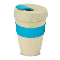 branded Express Cup - Double Wall Natura, from our range of promotional Reusable Coffee Cups - Plastic & Ceramic