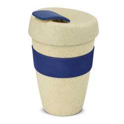 branded Express Cup - Double Wall Natura, from our range of promotional Reusable Coffee Cups - Plastic & Ceramic
