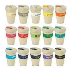 branded Express Cup - Natura 480ml, from our range of promotional Reusable Coffee Cups - Plastic & Ceramic