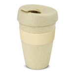 branded Express Cup - Natura 480ml, from our range of promotional Reusable Coffee Cups - Plastic &amp; Ceramic