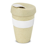 branded Express Cup - Natura 480ml, from our range of promotional Reusable Coffee Cups - Plastic &amp; Ceramic