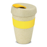 branded Express Cup - Natura 480ml, from our range of promotional Reusable Coffee Cups - Plastic &amp; Ceramic