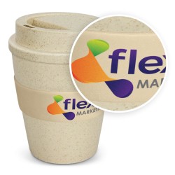 branded Express Cup Classic - Natura 350ml, from our range of promotional Reusable Coffee Cups - Plastic & Ceramic