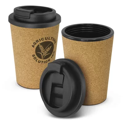 branded Oakridge Double Wall Cup, from our range of promotional Reusable Coffee Cups - Plastic & Ceramic