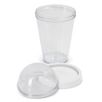 branded Yogo Cup, from our range of promotional Reusable Coffee Cups - Plastic &amp; Ceramic