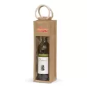 branded Serena Jute Wine Carrier, from our range of promotional Wine Holders &amp; Carriers
