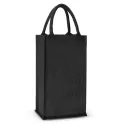 branded Donato Jute Double Wine Carrier, from our range of promotional Wine Holders &amp; Carriers