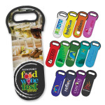 Wine Holders &amp; Carriers - Neoprene Wine Cooler Bag - Full Colour