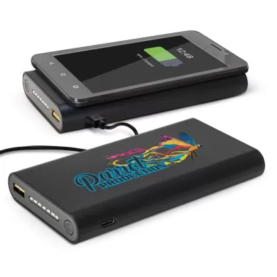 branded Kronos Wireless Power Bank, from our range of promotional Power Banks
