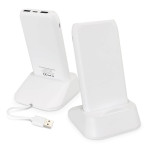 branded Triode 10k Wireless Charging Station, from our range of promotional Power Banks