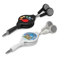 Wired & Bluetooth Headphones - Retractable Earbuds