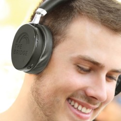 Wired & Bluetooth Headphones - Onyx Noise Cancelling Headphones