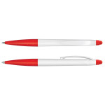 branded Spark Stylus Pen - White Barrel, from our range of promotional Stylus Pens