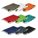 branded Premier Notebook with Pen, from our range of promotional Promotional Journals &amp; Notebooks