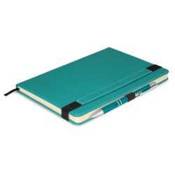 Promotional Journals & Noteboooks - Premier Notebook with Pen