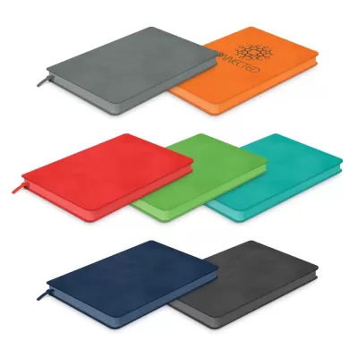 branded Demio Notebook - Medium, from our range of promotional Promotional Journals & Notebooks