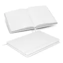 branded Omega Unlined Notebook, from our range of promotional Promotional Journals &amp; Notebooks
