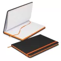 branded Omega Black Notebook, from our range of promotional Promotional Journals &amp; Notebooks