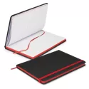 branded Omega Black Notebook, from our range of promotional Promotional Journals &amp; Notebooks
