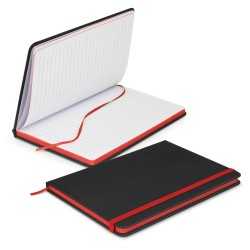 Promotional Journals & Noteboooks - Omega Black Notebook