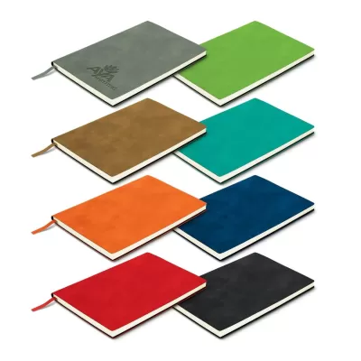 branded Genoa Soft Cover Notebook, from our range of promotional Promotional Journals & Notebooks