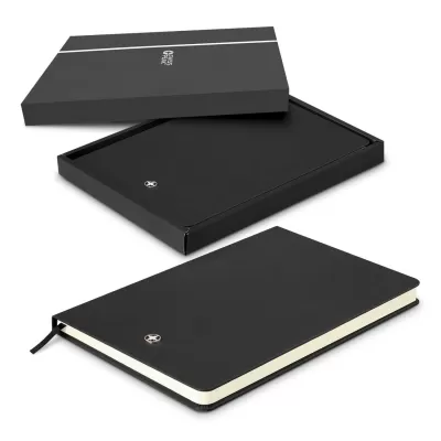 branded Swiss Peak Heritage A5 Notebook, from our range of promotional Promotional Journals & Notebooks