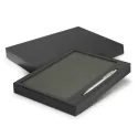 branded Demio Notebook and Pen Gift Set, from our range of promotional Promotional Journals &amp; Notebooks