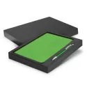 branded Demio Notebook and Pen Gift Set, from our range of promotional Promotional Journals &amp; Notebooks