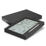 Promotional Journals &amp; Noteboooks - Marble Notebook and Pen Gift Set